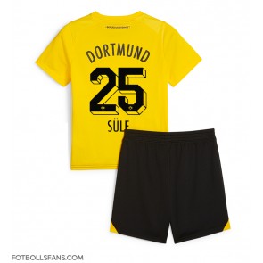 Borussia Dortmund Niklas Sule #25 Replika Hemmatröja Barn 2023-24 Kortärmad (+ Korta byxor)